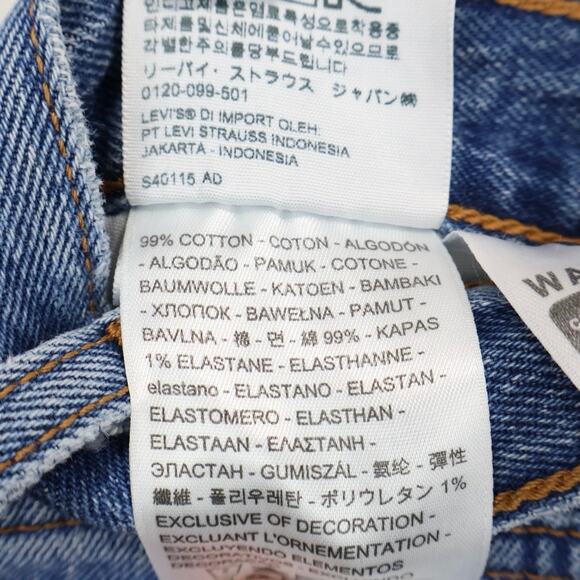 Levi's Women's Wedgie Icon Fit Ankle Jeans In These Dreams Medium Wash Size 30 - Picture 10 of 10